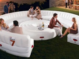 надувной диван