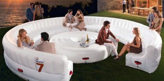 надувной диван