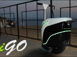 EcoBOOMER iGo – электрический одноколесный велосипед для подвижных людей EcoBOOMER iGo, электрический велосипед