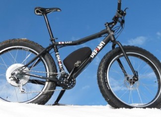 Электрический велосипед Defiant сможет справиться и с песком, и со снегом defiant big easy