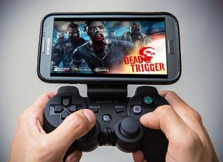 GameKlip: крепление для телефона на PS3 контроллер gameklip