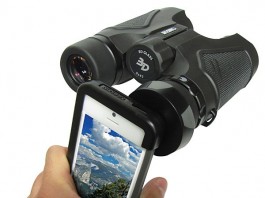 Адаптер для iPhone 5 сделает из бинокля объектив для фото адаптер для iPhone5