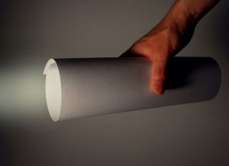 Бумажный светодиодный фонарик, который создается из подручного материала бумажный фонарик