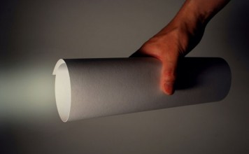 Бумажный светодиодный фонарик, который создается из подручного материала бумажный фонарик