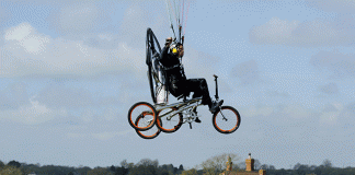 Летающий велосипед