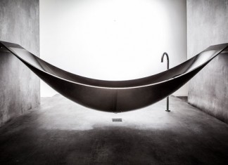 Стильная ванна-гамак от Splinter Works ванна-гамак