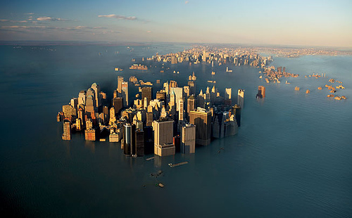 Повышение уровня Мирового океана сотрет с лица Земли 1400 американских городов