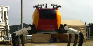 робот-краб Crabster CR200