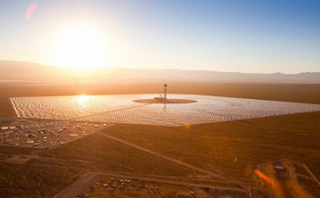 Крупнейшая солнечная электростанция в мире начала подачу электроэнергии солнечная электростанция