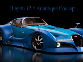 Концепт 2014 Bugatti Atlantique
