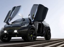 Концепт — компактный автомобиль Kia Niro с дверями «крылья бабочки» kia-niro-concept-car