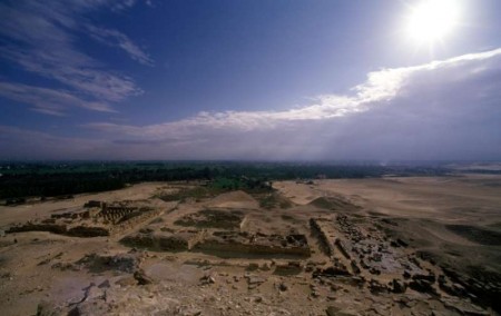 могила древнеегипетского жреца 