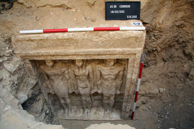 могила древнеегипетского жреца