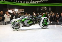 Мотоцикл-трансформер Kawasaki дебютировал в Токио Kawasaki