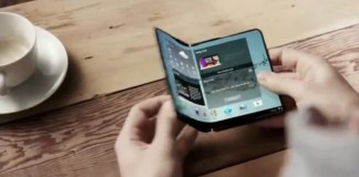 складной телефон