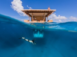 Первый подводный отель открыт в Африке подводный отель