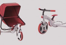 коляска и велосипед