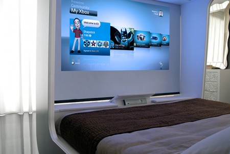 Игровая телевизионная кровать
