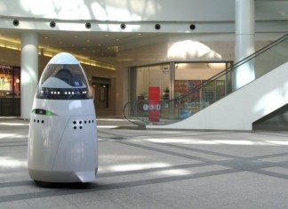 робот охранник