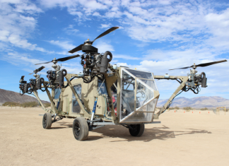 Трансформер СВВП может ездить по шоссе Трансформер СВВП