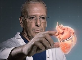 Первая в мире 3D-голограмма сердца поможет кардиологам ( видео ) 3D-голограмма сердца