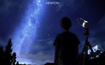 Телескоп «Ньютон» сам покажет и расскажет о звездах телескоп