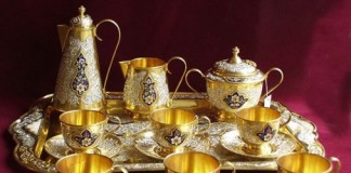 Столовые предметы из серебра