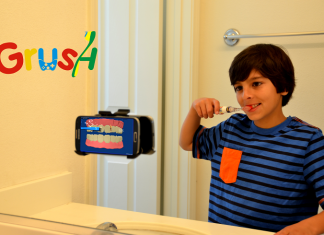 Grush – видеоигра для лучшей гигиены детей (видео) Grush