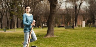 Минималистский Halfbike, для лучшего обзора окружающего нас мира