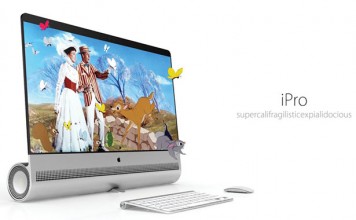 iPro настольный супер компьютер созданный на основе Mac ProTube с iMac’s дисплеем. iPro настольный суперкомпьютер