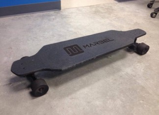 Самый легкий в мире электрический скейтборд (видео) Marbel Board