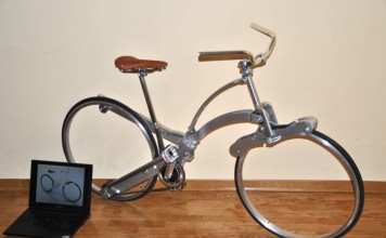 Итальянский велосипед Сада складывается до размеров зонтика (видео) Велосипед Сада