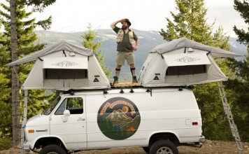 Poler Le Tente предлагает переночевать на крыше авто (видео) Poler Le Tente