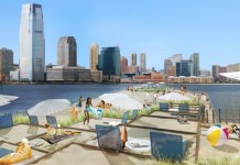 City Beach будет расположен на реке Гудзон, Нью-Йорк City Beach