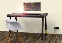 Стол C-Walker — концепция стола и одновременно персонального компьютера c-walker