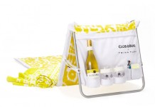 Clos On The Go: сумка для вина, бокалов и штопора и пляжный лежак, объединённые в один предмет clos on the go