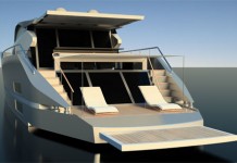 Flaming Ice Yacht обустроена внешне и внутри так, что никого не оставит к себе равнодушным flaming ice yacht