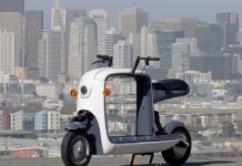 Кубо — электрический городской скутер с ёмкими батареями kubo-скутер