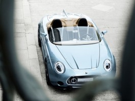 Электроспайдер Mini Superleggera Vision сочетает итальянскую классику и британский модерн mini superleggera