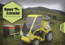 mobile honey extractor