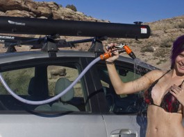 road shower