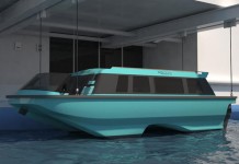 Концепт мегаяхты Swath Electra Glid Megayacht является первой в мире гибридной яхтой с корпусом из карбона swath electra glid megayacht