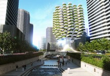 «Висячие сады Семирамиды» XXI века посреди густо застроенного города от SkyFarm urban skyfarm