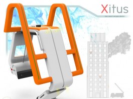 Xitus — Пожарная лестница от Джонатана Лоу позволит спастись от огня в духе бойцов спецназа xitus