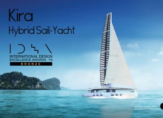 kira hybrid sail yacht