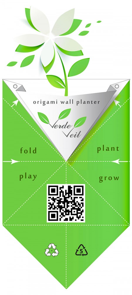 origami planter