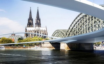 Супер-эллипс появится над немецкой рекой Райн rheinring