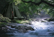 Nook Cabin — дизайн с использованием технологий коренных жителей Америки the nook