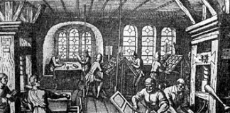 типографий на Руси