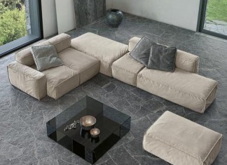 Основные разновидности модульных диванов для гостиных
